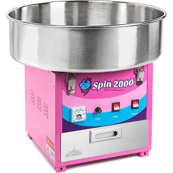 Cotton Candy Machine and SPIN 2000 Electric Candy Floss Maker - SPIN 2000, Commercial-Grade