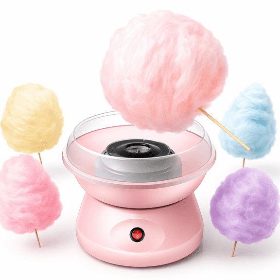Cotton Candy Machine for Kids,Gift Choice for Kids,Homemade Cotton Candy Maker for Birthday Family Party Christmas Gift,Mini Candy Floss