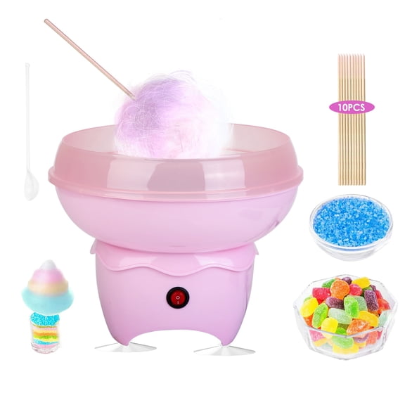 Cotton Candy Maker Portable Cotton Candy Machine Electric Cotton Candy Express for Kids Christmas Gift Birthday