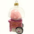 thumbnail image 1 of Cotton Candy ORNAMENT Polish Glass Christmas Tree Decoration, 1 of 4
