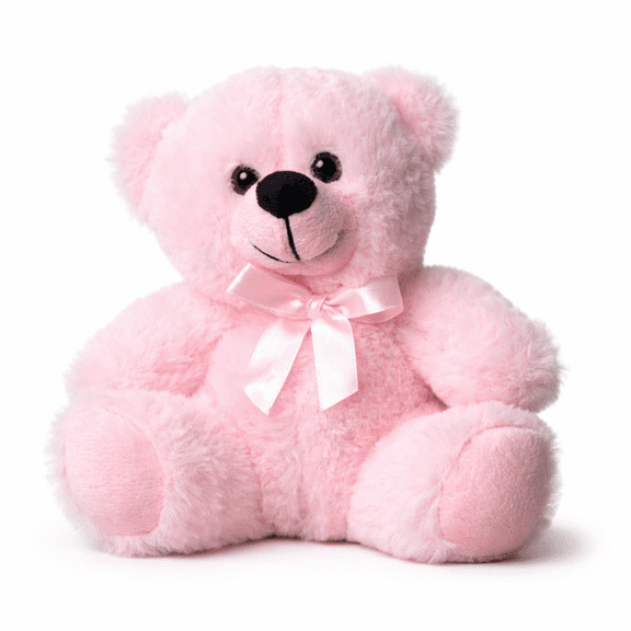 Cotton Candy Pink 6 Inch Teddy Bear Plush Colorama Stuffed Animal Soft Toy