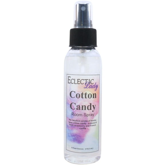 Cotton Candy Room Spray by Eclectic Lady, 4 Ounces, Fragrant Aromatic Room Mist For Home, Room, Office