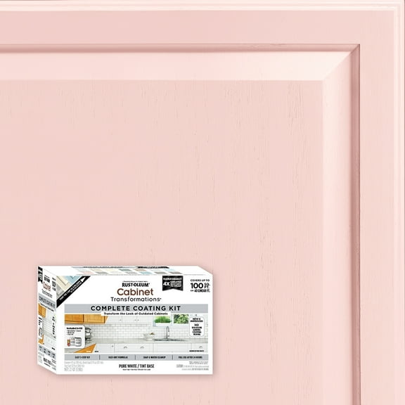 Cotton Candy, Rust-Oleum Cabinet Transformations Satin Coating Kit-37467816T, Quart