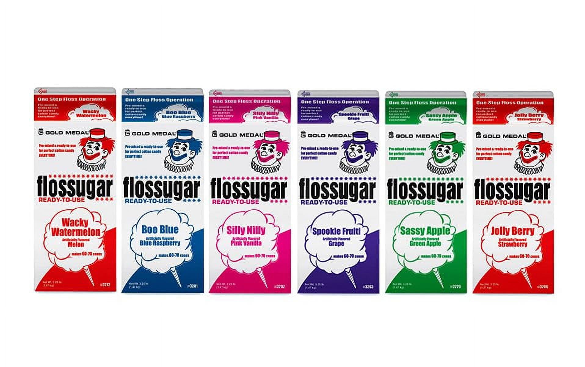 Cotton Candy Sugar FlossSix Pack 52oz CartonsChoose Your Flavors