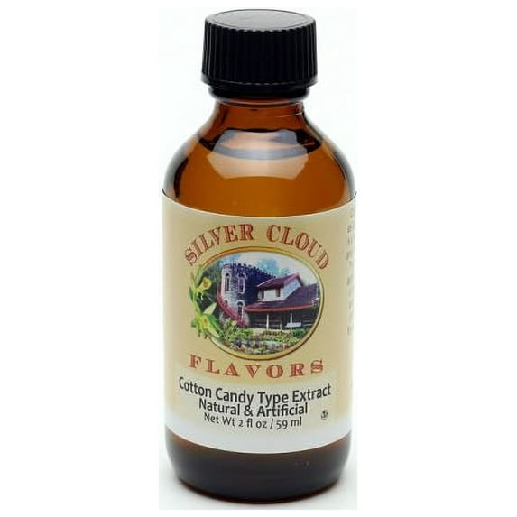 Cotton Candy Type Extract, Natural & Artificial - 2 fl. oz. glass bottle