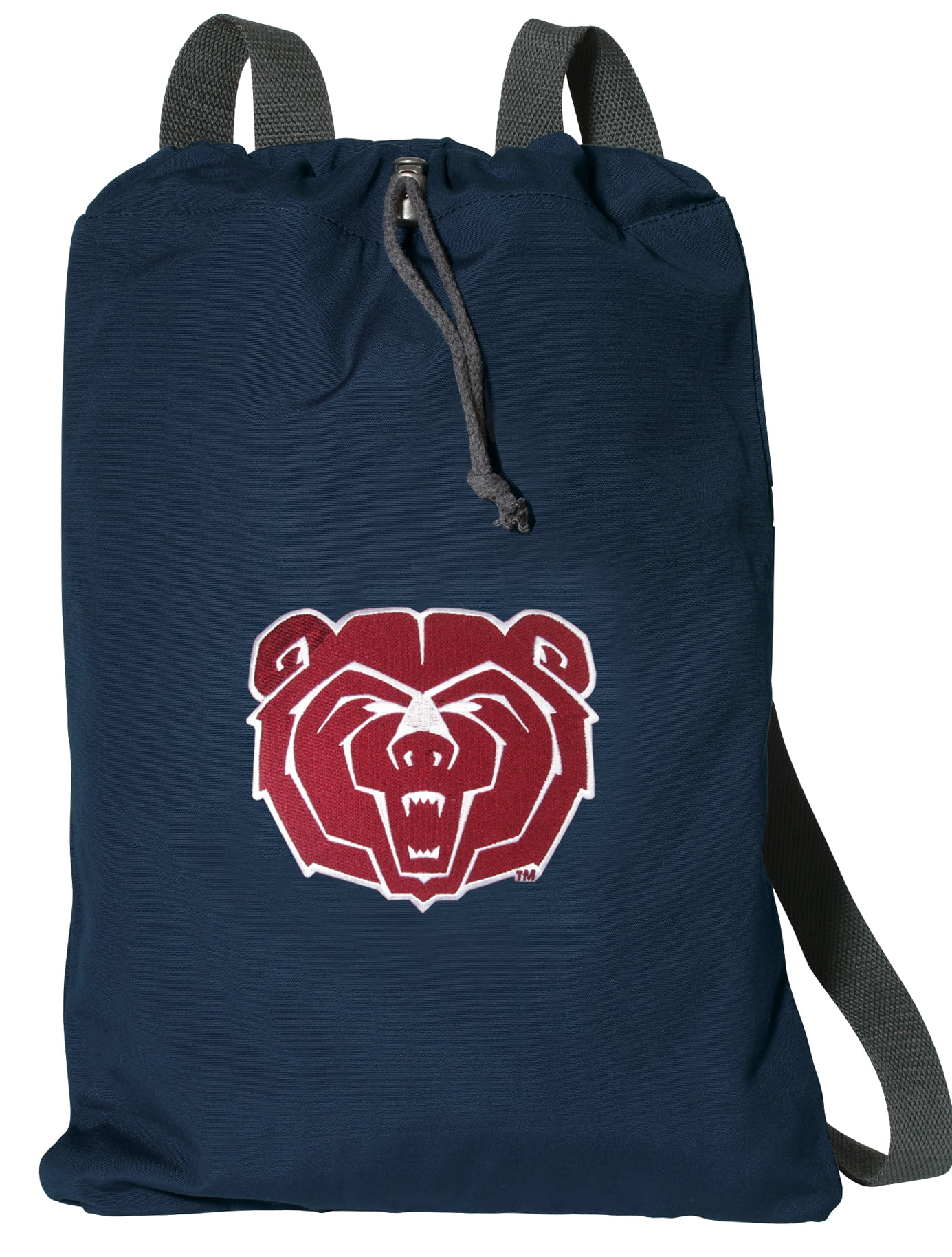 Ucmo Backpack Cotton Canvas Missouri State University Backpack Natural Fiber Missouri ...