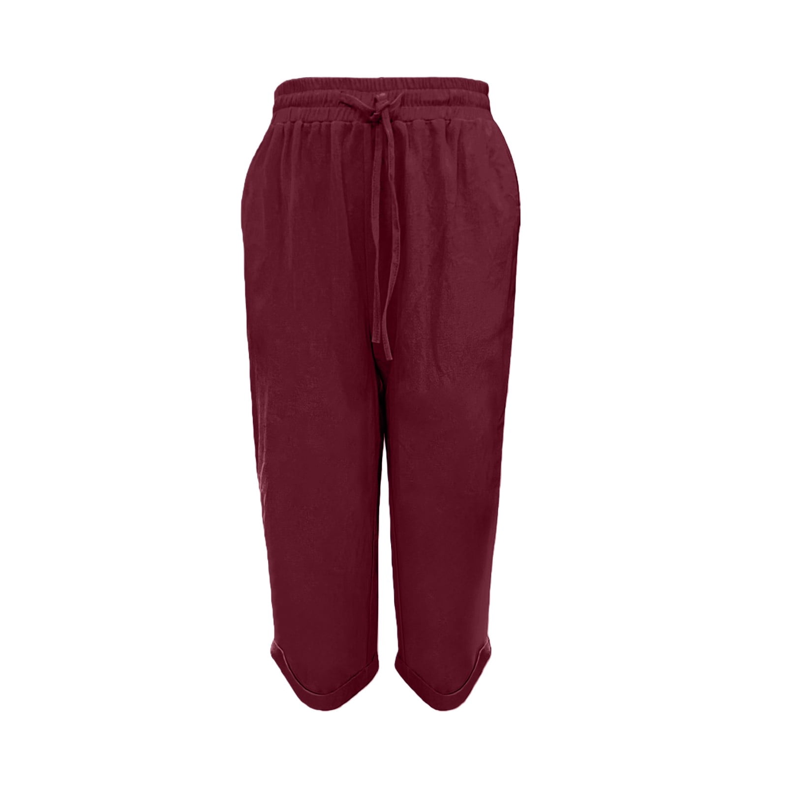 Cotton Capri Pants For Women，Cotton Linen Palazzo Pants Vacation ...