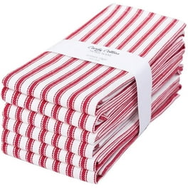 Zeppoli Dish Towels - Pack of 15-14 by 25 - Cotton Material - Kitchen Hand Towels - Super Absorbent - Reusable Cleaning Cloths - Machine Washable