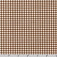 thumbnail image 1 of Cotton Carolina Gingham 1/8" Checks Checkered Plaid Patterned Chocolate Brown Cotton Fabric Print by the Yard (P-5689-167CHOCOLATE), 1 of 1