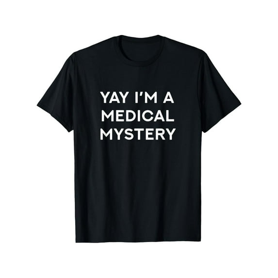 Cotton Casual Medical Mystery Graphic Tee T Shirt Top Soft Breathable Regular Fit Black S-5XL