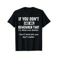 thumbnail image 1 of Cotton Casual Mind Over Matter Graphic Tee T Shirt Top Motivational Gym Design Fashion Black S-5XL, 1 of 5