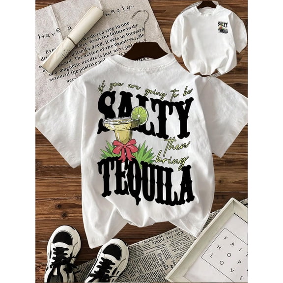Cotton Casual Summer Graphic Everyday Tee T Shirt Top Short Sleeve Round Neck White S-5XL