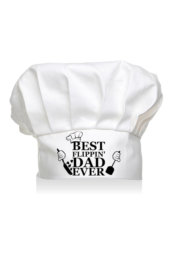 Cotton Chef Hats White Hat Black Pattern Word 70x100mm