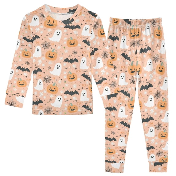 Cotton Children's Pajama Set with Long Sleeve Top and Pants for Boys ...