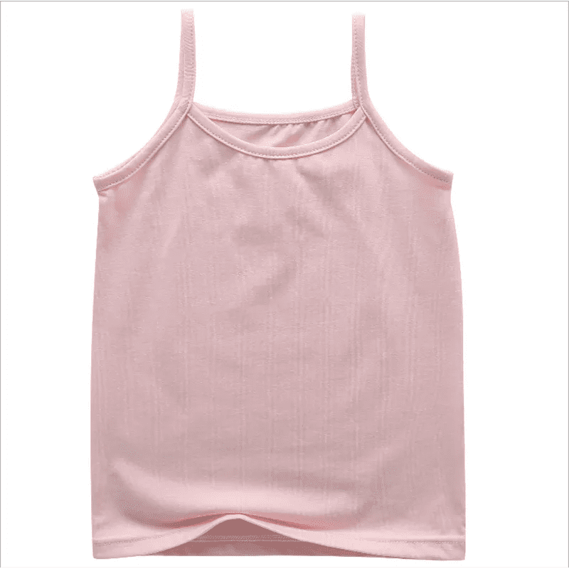 Cotton Children's summer Vest Colored Kids Camisole Children Tops