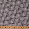 thumbnail image 1 of Cotton Christmas Holiday Seasonal Winter Snowflakes Variety Snow Home Sweet Holiday Deb Strain Gray Cotton Fabric Print by the Yard (56002-16), 1 of 1