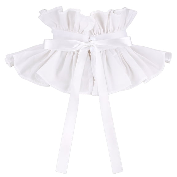 Cotton Collar Neckline Trim DIY Garment Accessories White 1230mm