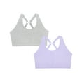 thumbnail image 1 of Curvy Couture Women's Cotton Comfort 2-Pack Bralette, 1 of 6