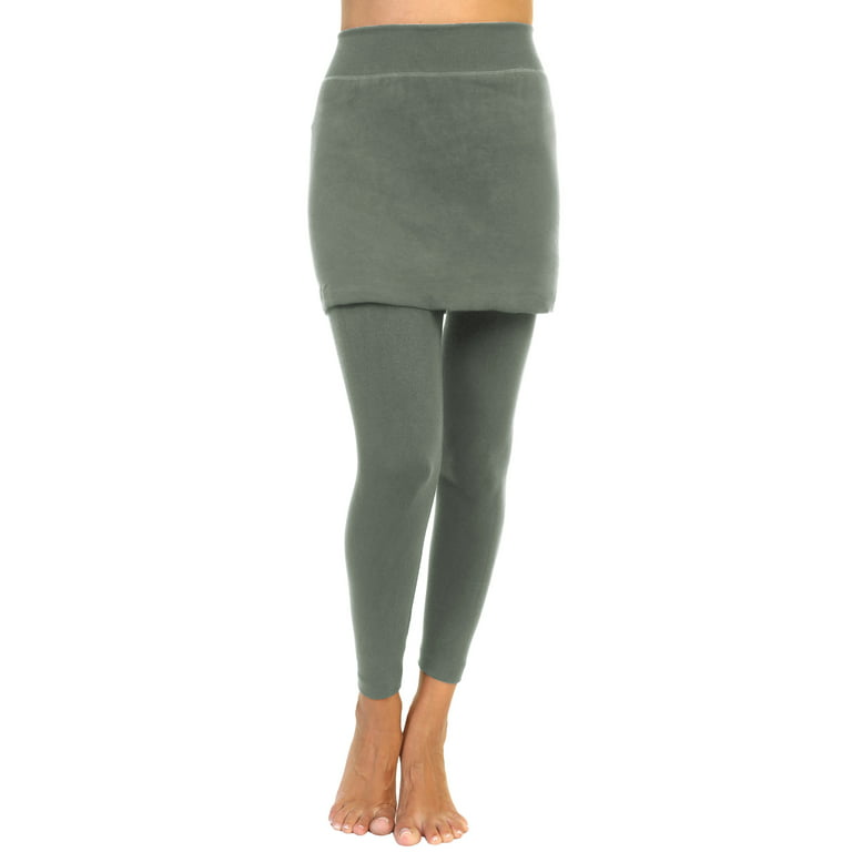 Walmart Brand Women's Gray High Rise Leggings Size 19 XXL/2XG