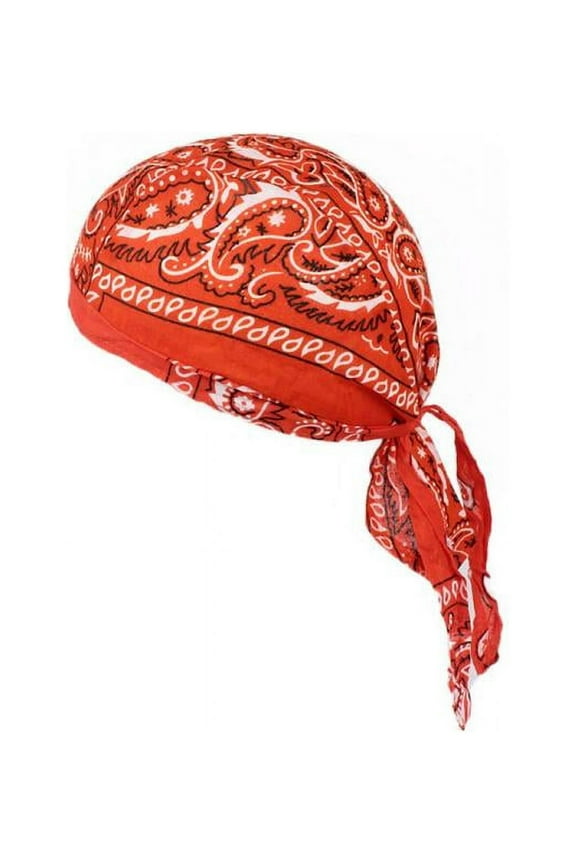 Cotton Cooling Skull Cap Du Rag Motorcycle Biker Head Wrap Do Doo Bandana Hat