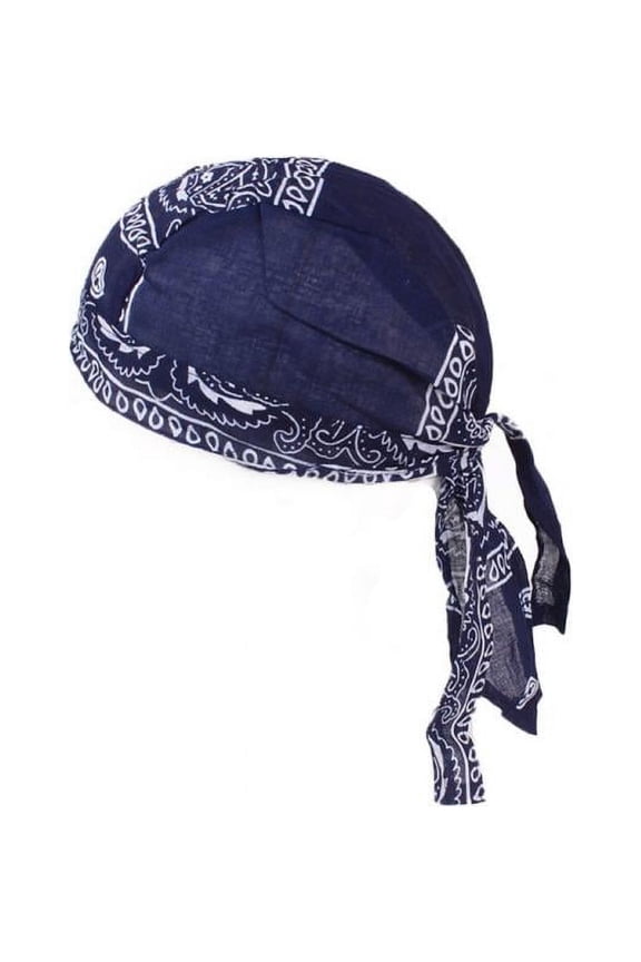 Cotton Cooling Skull Cap Du Rag Motorcycle Biker Head Wrap Do Doo Bandana Hat