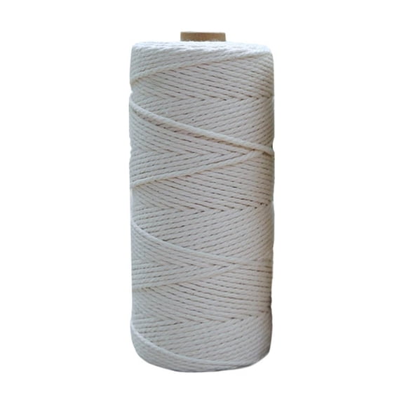 Jialinnn, 6.3" x 1.38" Pink Cotton String & Twine For Cooking, Trussing, Tying Poultry, Meat, Sausage, Gift Wrapping, and DIY Crafts