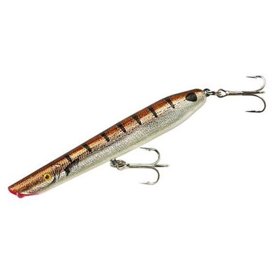 Cotton Cordell 7" Pencil Popper 2 oz Fishing Lure - Red TL Pogy