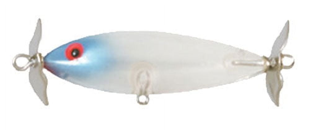 Cotton Cordell Crazy Shad Topwater Clear Blue Nose 3 3/8 oz. 