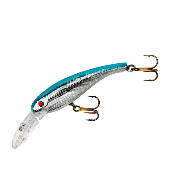 Cotton Cordell Wally Diver Fishing Lure Hard bait Chrome Blue 2 1/2 in 1/4 oz