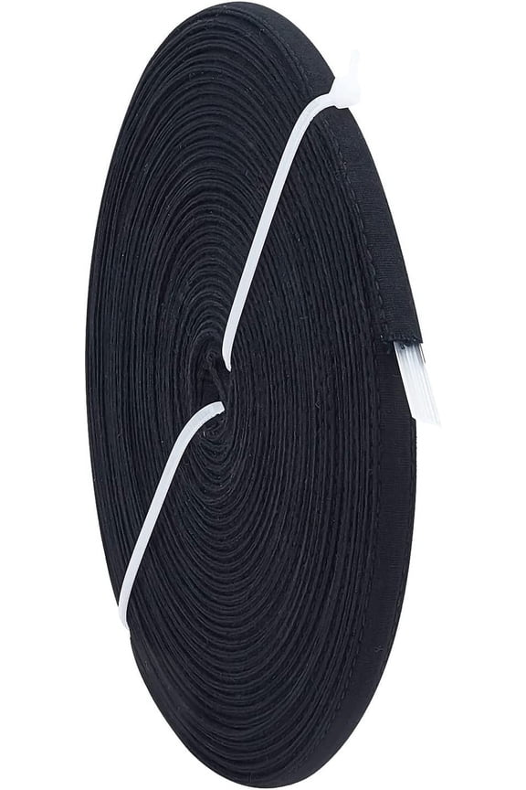 Cotton Covered Boning for Sewing 12 Yards 10mm Polyester Boning Black Bra Boning Poly Boning Sewing Garment Accessories for Corsets Bridal Gowns Evening Gowns Lingerie Hats Dress