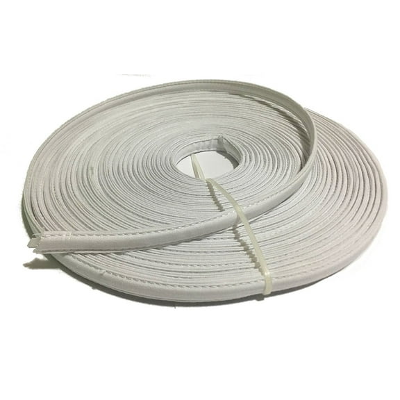 Cotton Covered Poly Boning 1/2" Polypropylene White (12 Yards)