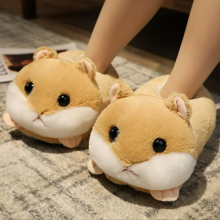 Cosy 2-in-1 Animal Plush Slipper