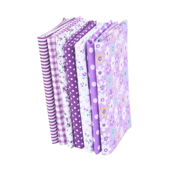Cotton Crafts Fabric Bundle Patchwork Squares Quilting Sewing Patchwork DIY Woolen Needle