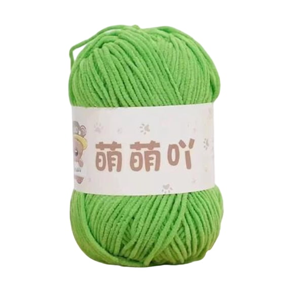 Cotton Crochet Thread - Lime Green Cotton Crochet Yarn - For Diy Crafting, Knitting, Amigurumi, Home Decor Projects, And Beginners