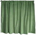 thumbnail image 1 of Cotton Curtain Checkered Print 58 Inch Wide Tavern Checkered Green, 1 of 1