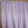 thumbnail image 1 of Cotton Curtain Floral Print 58 Inch Wide Botanic Flower-Pattern Lavender, 1 of 3