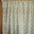 thumbnail image 1 of Cotton Curtain Floral Print 58 Inch Wide Butterfly Green, 1 of 3