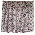 thumbnail image 1 of Cotton Curtain Fruits Print 58 Inch Wide Allover Cherries White, 1 of 3