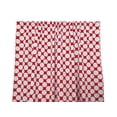 thumbnail image 1 of Cotton Curtain Polka Dots Print 58 Inch Wide / Large Dots White on Red, 1 of 1