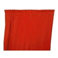 thumbnail image 1 of Cotton Curtain Polka Dots Print 58 Inch Wide / Small Dots Black on Red, 1 of 1