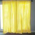 thumbnail image 1 of Cotton Curtain Stripe Print 58 Inch Wide /2 Inch Stripe Yellow and White, 1 of 4