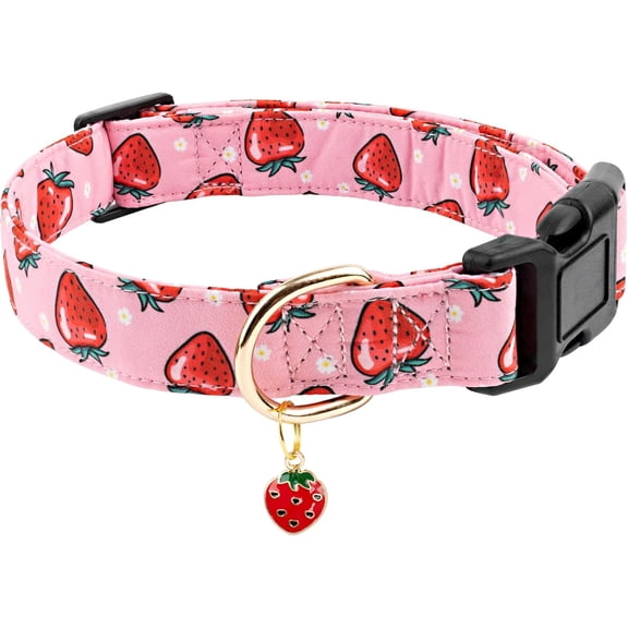 Cotton Designer Dog Collar Christmas Cute Flower Dog Collar Suitable for Female Dogs Small Dogs Medium Dogs Large Dogs with Flower Ornaments