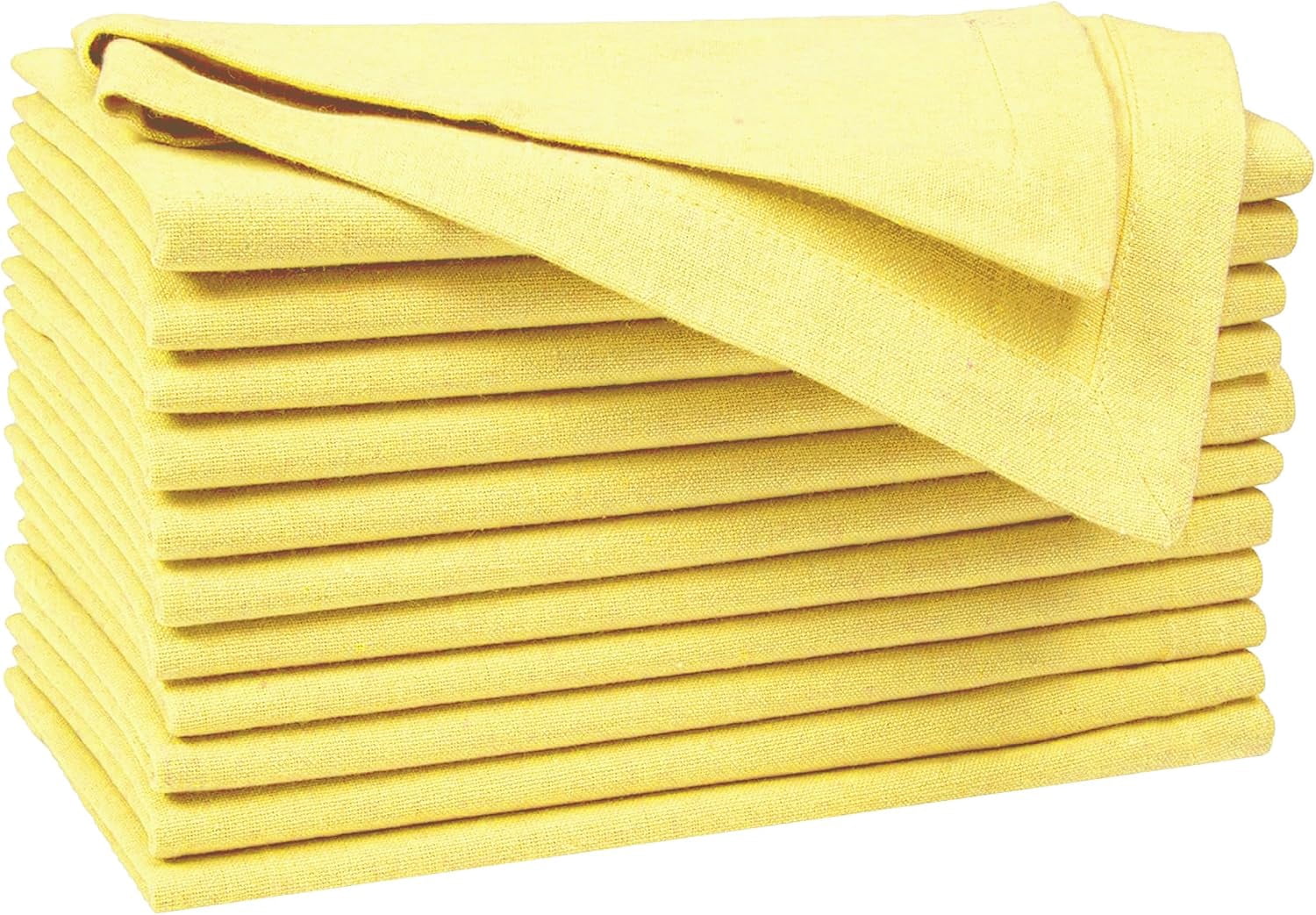 Sand Soft Fall Cotton Dinner Napkins Set of 12, 18 x 18 Inch Soft Durable Cloth ...