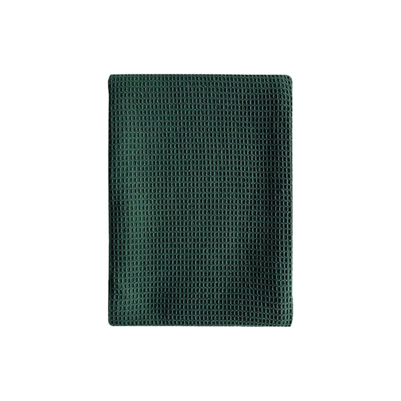 Cotton Dish Towels,Waffle Weave Dish Cloths for Washing Dishes, Quick Drying Kitchen Dish Towels Rags,Cotton Kitchen Dish Cloths, Ultra Soft Absorbent Quick Drying Dish Towels,Green,17.71x25.59"