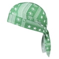 thumbnail image 1 of Cotton Doo Rag Cap Sweat Wicking Head Wraps Breathable Helmet Liner Beanie Dew Rags for Men, 1 of 7