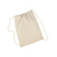 thumbnail image 1 of Cotton Drawstring Backpack 8875, 1 of 3