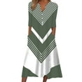 thumbnail image 1 of Cotton Dresses for Women 2024 Casual,Summer Dresses for Women 2024 Plus Size Casual Dresses Floral Print V Neck Button Front Short Sleeve A Line Midi Dress, 1 of 5