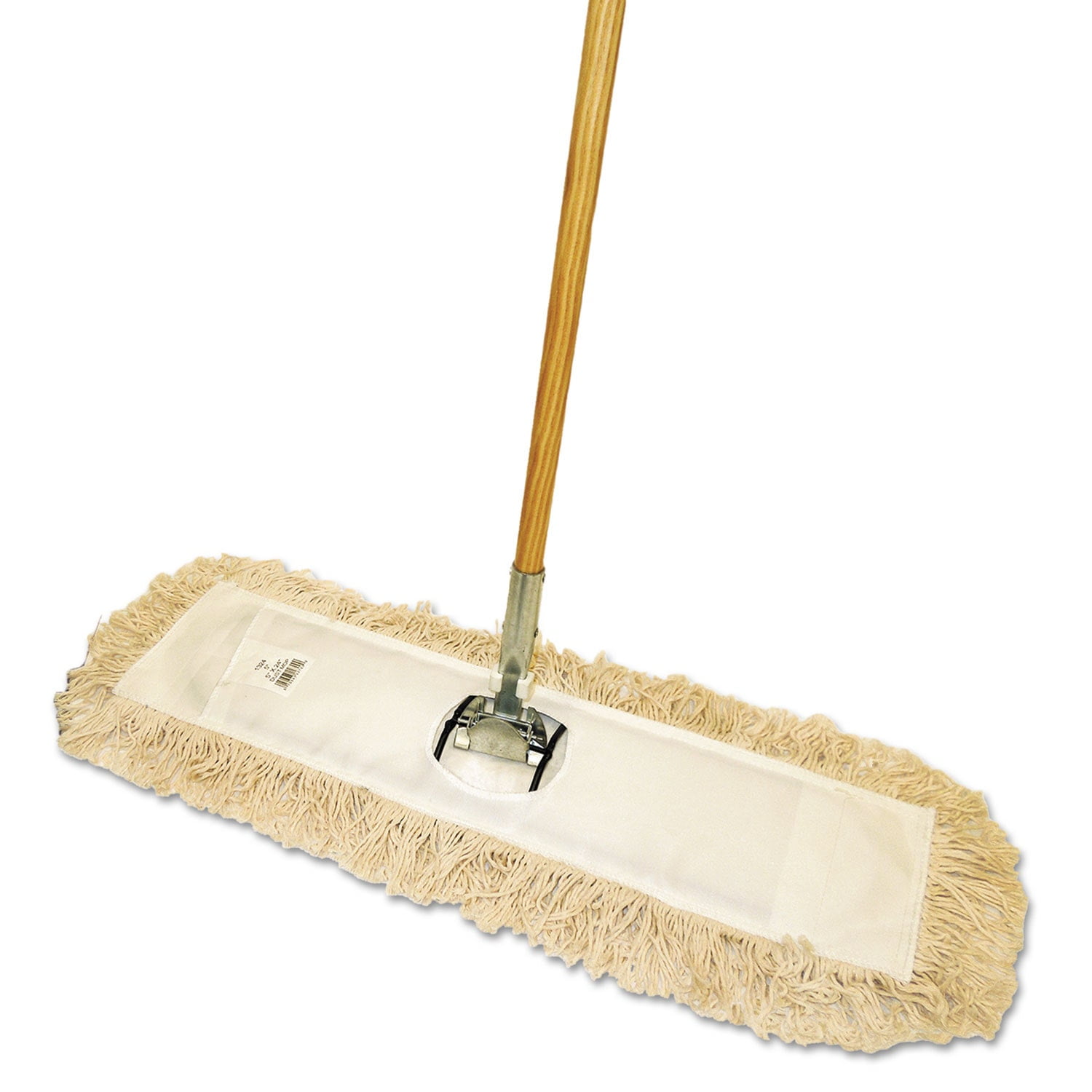 Cotton Dry Mopping Kit, 24 x 5 Natural Cotton Head, 60 Cotton Dry Mopping Kit, 24 x 5 Natural Cotton Head, 60