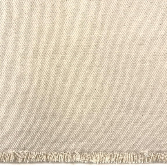 Cotton Duck #6 (21.1 oz) Canvas 60" Hypoallergenic Heavy Duty Fabric By The Yard - Natural