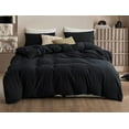 thumbnail image 1 of Cotton Duvet Cover For Living Room Black 3 Piece Boho Bedding Set Boho Duvet Cover For Closure Hidden Zipper king Size Quilt 4Corner Tie, 1 of 4